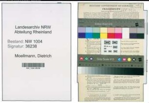 Entnazifizierung Dietrich Moellmann , geb. 21.01.1904 (Kaufm.Angestellter)