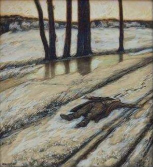 Ein Toter (Toter auf der Landstraße)
