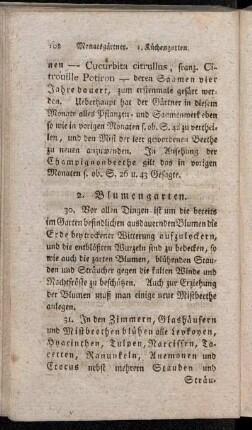 2. Blumengarten.