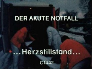 Herzstillstand