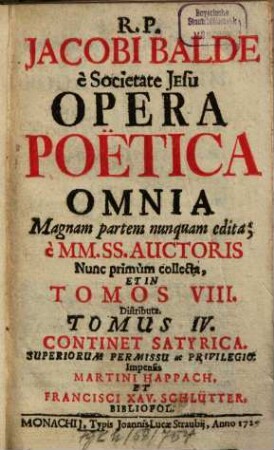Opera Poetica omnia, 4