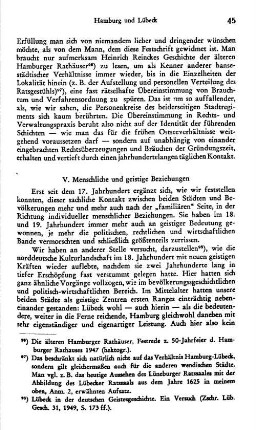 V. Menschliche und geistige Beziehungen