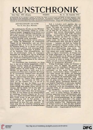 Heft 14 (26. Dezember 1913)