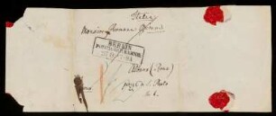 Brief von Dorothea Grimm an Herman Grimm