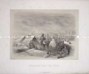 Feldwache Nr. IV bei Thiais - aus "Erinnerungsblätter 1870/1871"