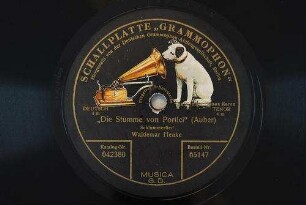 "Die stumme von Portici" : Schlummerlied / (Auber)