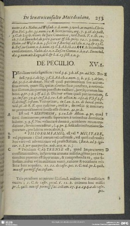 Lib. XV. Tit. I. - IV.