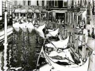 Verfremdete Aufnahme von Venedig