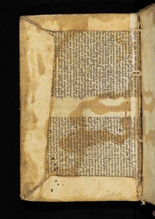 Fragment: Biblia sacra (Auszug aus Os, um 1200, s. a. hinterer Spiegel)