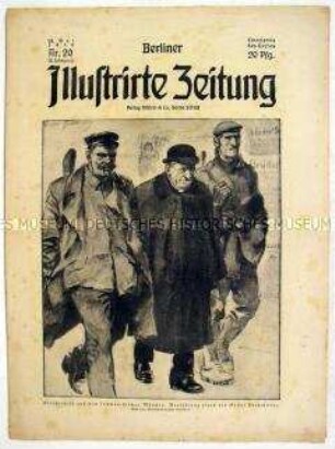 Wochenzeitschrift "Berliner Illustrirte Zeitung" u.a. zur Niederschlagung der Münchener Räterepublik