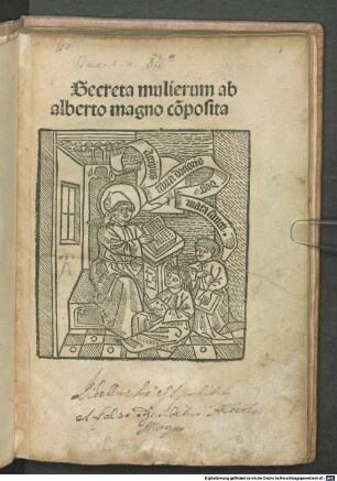 Secreta mulierum et virorum : mit Kommentar