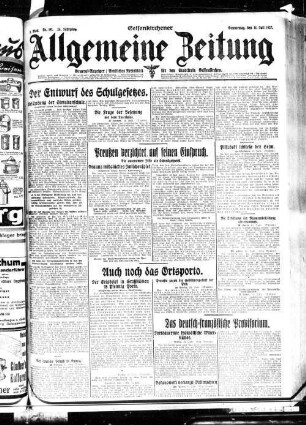 Gelsenkirchener allgemeine Zeitung. 1904-1943