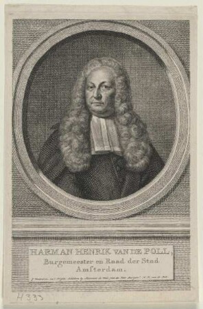 Bildnis des Harmann Henrik van de Poll