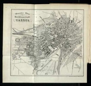Neuester Plan der Residenzstadt Cassel