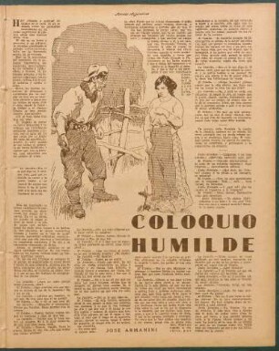 Coloquio humilde