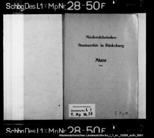 Hudestreitigkeiten der schaumburgischen Gemeinden Ahe und Kohlenstädt mit Interessenten in der Vogtei Lachem