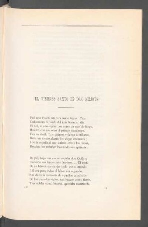 El Viernes Santo de Don Quijote