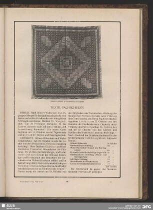 Textil-Fachschulen