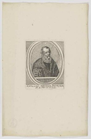 Bildnis des Nicolaus Nützel