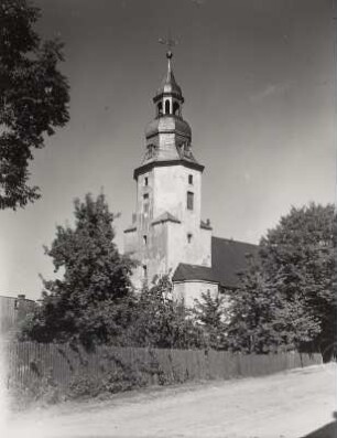 Scheibenberg, Johanniskirche, Ansicht von Südwesten