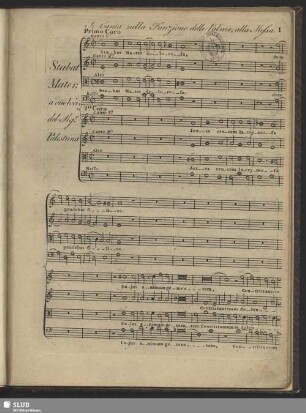 Palestrina, Giovanni Pierluigi da: Stabat mater