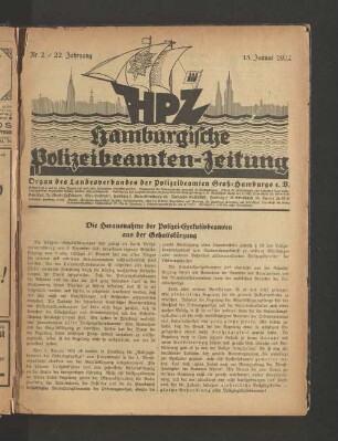 Nr. 2 / 22. Jahrgang 15. Januar 1932