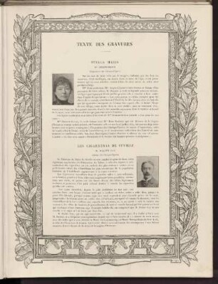 Texte des gravures