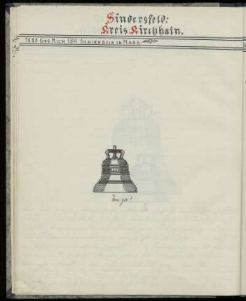 Sindersfeld, Kreis Kirchhain