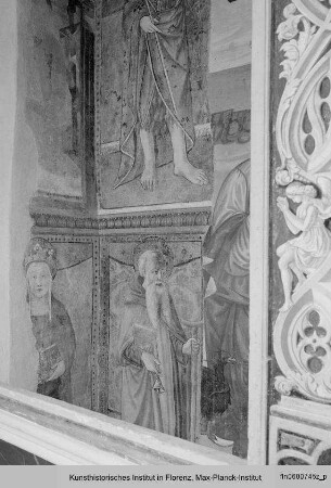 Freskenzyklus mit Heiligen