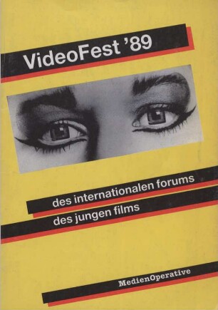VideoFest '89 des internationale forums des jungen films
