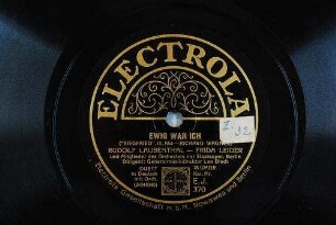 Ewig war ich : ("Siegfried, III. Akt") / (Richard Wagner)