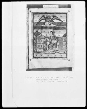 Evangeliar aus Prüm — Der Evangelist Markus, Folio 79recto