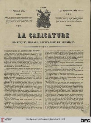 Numéro 212 (27 Novembre 1834)