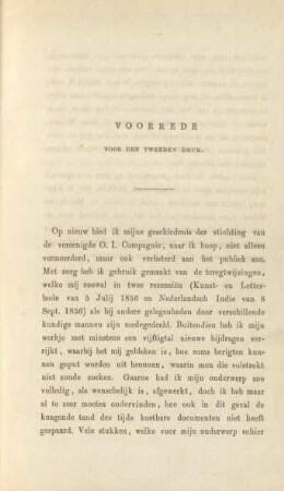 Voorrede voor den tweeden druk