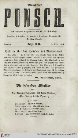 Nro. 36 (8. September 1850)