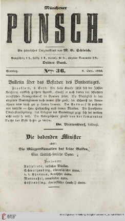 Nro. 36 (8. September 1850)