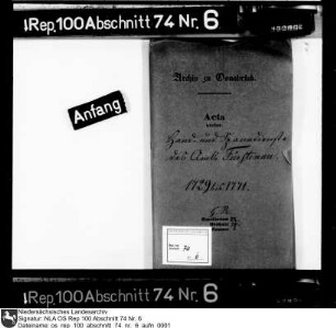 Hand- und Spanndienste des Amts Fürstenau