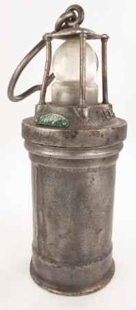Grubenlampe (Elektrische Akkukübellampe)