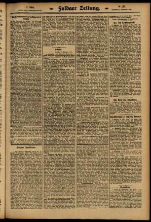 Zweite Ausgabe vom Donnerstag, den 06. November 1913.
