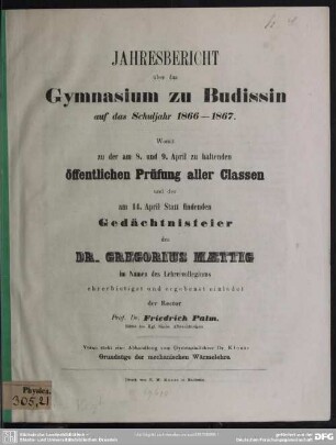 Grundzüge der mechanischen Wärmelehre