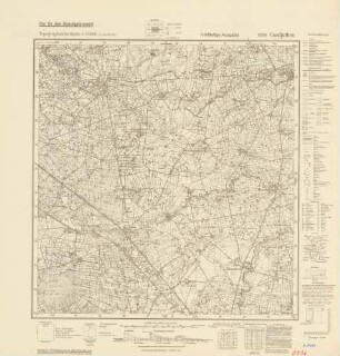 0796 Coadjuthen, Topographische Karte 1:25000 (4-cm-Karte)