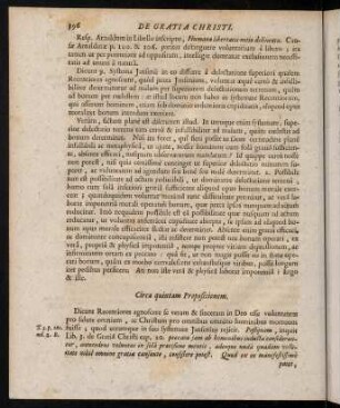 396-406, Circa quintam Propositionem. - Expenduntur alia nonnulla generalia momenta.