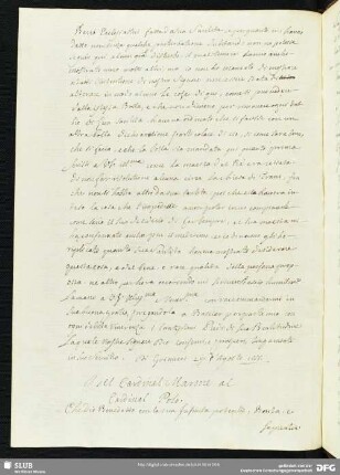 [Brief an Reginald Pole (Abschrift)]