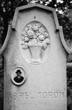 Ostrava : In Ostrava, Friedhof an der 28. rijná (inzwischen zum Park geschleift)