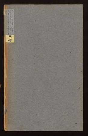 An Eine Hochansehnliche allgemeine Reichs-Versam[m]lung zu Regenspurg Geziemendes Memoriale und Ansuchen, Vor mir Ruperto, Abbten des unmittelbahr- exempt- und gefreyten Reihs-Gottes-Hauses Ottobeyern, Die Cammer-Gerichtliche Unterhaltung betreffend