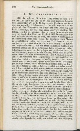 VI. Staatsarzneikunde.