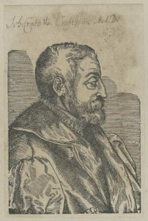 Bildnis des Johann Crato von Crafftheim