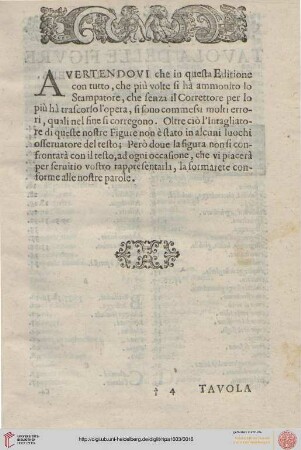 Tavola delle figure