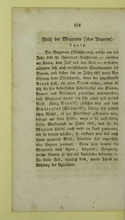 Reich der Magyaren (oder Angaren)