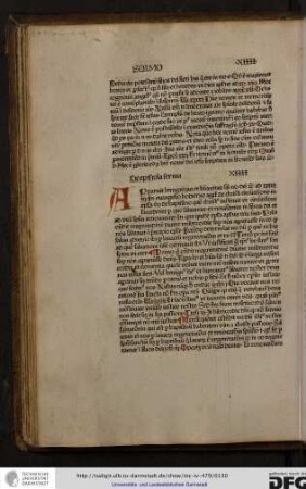 De epistola, sermo XIIII.